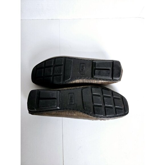 Impo Coppery Brown Crocodile Loafers Leather Lining Slip On Loafers Size… - Picture 8 of 8